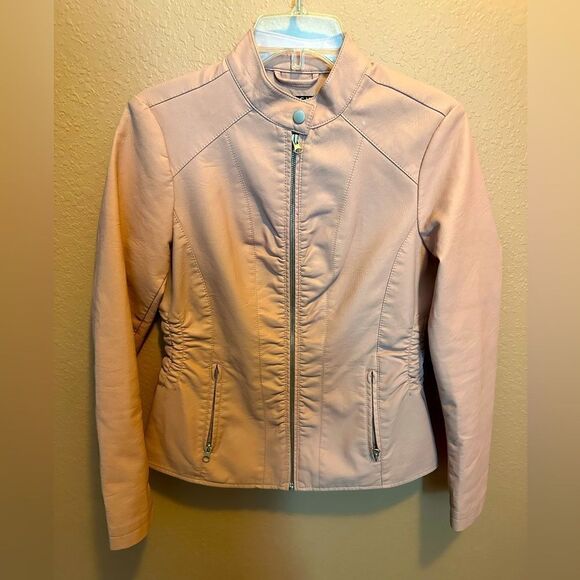 Baccini Faux Leather Jacket - Picture 1 of 10